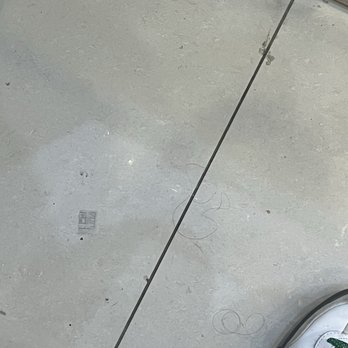 Mimosa Nail Spa - This floor sums it up where I had to place my shoes. - Nail Salons Near Me - Greenville, South Carolina