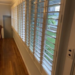 AFTER Jason installed the shutters. AFTER Jason installed the shutters.