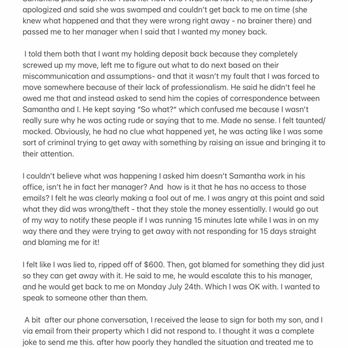 Melody Jabooda - ADDITIONAL NOTES - that didn't fit in the original review 1/2 - Apartments Near Me - Seattle, Washington