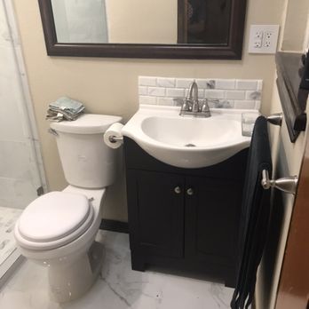 Handy Randys Handyman Services - Just finished another bathroom remodel I think it turned out great small bathroom with good taste nice and clean - Handyman Near Me - Arlington, Texas Handy Randys Handyman Services - Just finished another bathroom remodel I think it turned out great small bathroom with good taste nice and clean - Handyman Near Me - Arlington, Texas