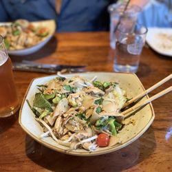 Malai Kitchen - Chicken and Broccoli Noodles (Pad See Ew)