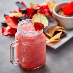 Expedition Cafe - Frozen Strawberry Wine Slushie