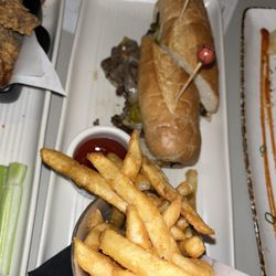 Splash San Francisco - Philly Cheesesteak Sandwich