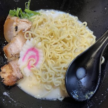 Tokyo Eats - Slightly devoured tonkotsu ramen - Ramen Near Me - Fullerton, California Tokyo Eats - Slightly devoured tonkotsu ramen - Ramen Near Me - Fullerton, California