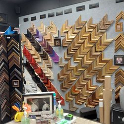 Framed In The Village - Shop interior.