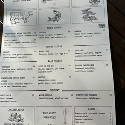 Pompstation - Menu