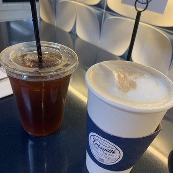 Lafayette Public House - Iced coffee and hot lavender latte - Coffee & Tea Near Me - Lafayette, California