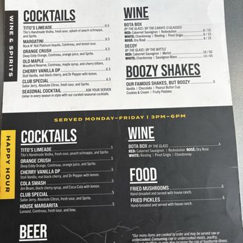 Society Burger - Cocktail menu - Salad Near Me - Broken Arrow, Oklahoma Society Burger - Cocktail menu - Salad Near Me - Broken Arrow, Oklahoma