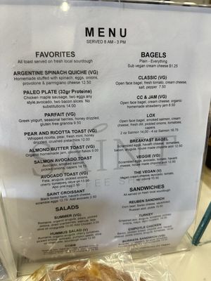 Menu photo 1 Saint Coffee Shop Los Angeles, CA Menu photo 1 Saint Coffee Shop Los Angeles, CA