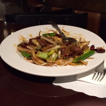 Ginger Café - Mongolian beef, a bit spicy but great! - Chinese Near Me - Sunnyvale, California