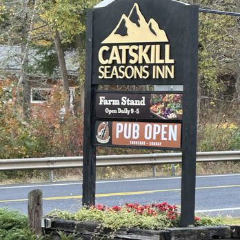 Catskill Seasons Inn - Signage - Hotels Near Me - Shandaken, New York