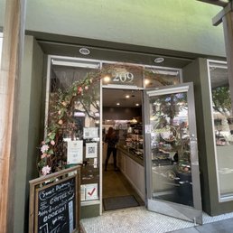Exterior outside entrance of Sweet Diplomacy - Los Altos, California Exterior outside entrance of Sweet Diplomacy - Los Altos, California
