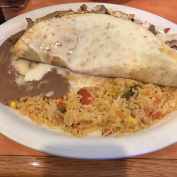 Fiesta  Acapulco - Steak and cheese burrito, with chicken and steak. - Mexican Near Me - Newburgh, Indiana
