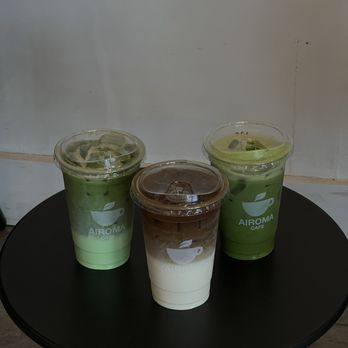 Airoma Cafe - matcha pandan, marble coffee, matcha latte (IG @vivveats) - Coffee & Tea Near Me - Fountain Valley, California Airoma Cafe - matcha pandan, marble coffee, matcha latte (IG @vivveats) - Coffee & Tea Near Me - Fountain Valley, California