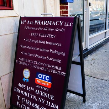 16th Ave Pharmacy - Pharmacy Near Me - Brooklyn, New York 16th Ave Pharmacy - Pharmacy Near Me - Brooklyn, New York