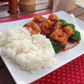Lin's Asian Fusion - General Tso's Shrimp with white Rice. Made by request sooo good! - Asian Fusion Near Me - Pittsburgh, Pennsylvania Lin's Asian Fusion - General Tso's Shrimp with white Rice. Made by request sooo good! - Asian Fusion Near Me - Pittsburgh, Pennsylvania
