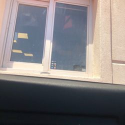 Drive thru window