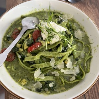 Eves Eatery - Spinach fettuccine. - Pizza Near Me - Carson City, Nevada