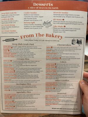 Menu photo 3 House of Pies Katy, TX