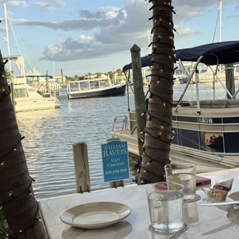 The Dock at Crayton Cove - You literally are on the water, enjoying the view. - Seafood Near Me - Naples, Florida