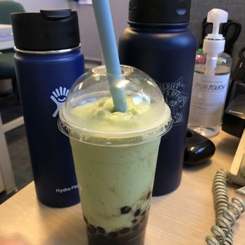 Bobalicious - Avocado no sugar with boba - Bubble Tea Near Me - Redwood City, California