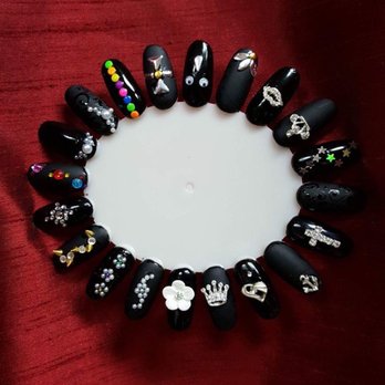 Joy Nails II - Different 3D nail designs available. - Waxing Near Me - Galveston, Texas Joy Nails II - Different 3D nail designs available. - Waxing Near Me - Galveston, Texas