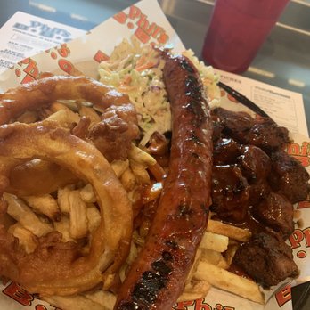 Phil's BBQ - Boneless ribs and sausage - Barbeque Near Me - Temecula, California