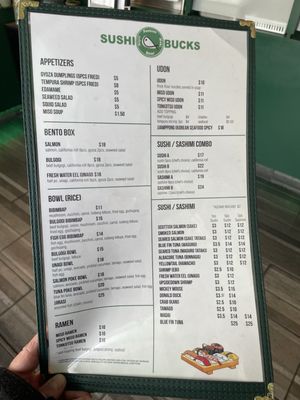 Menu photo 1 Sushibucks Albuquerque, NM