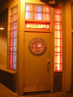 Melrose Billiard Parlor by null