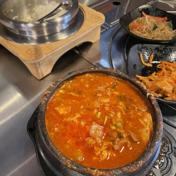 Chodang Village - Kimchi and Beef Tofu Soup - Korean Near Me - Austin, Texas Chodang Village - Kimchi and Beef Tofu Soup - Korean Near Me - Austin, Texas