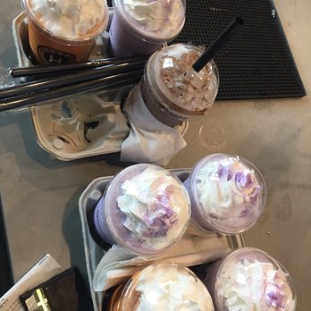 Hiccups Veo Cafe - Mine had no whip and when I asked for it, the cashier told me it was 35 cents + tax to get whipped cream added. This place is overrated. - Asian Fusion Near Me - Carson, California