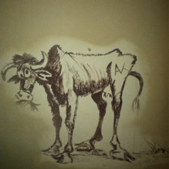 Rix's Tavern - That's one sad bull - Bars Near Me - Willcox, Arizona