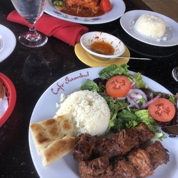 Cafe Istanbul - Ft Gyro Special and Mousakka House Special - Turkish Near Me - Columbus, Ohio