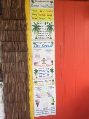 Menu photo 8 Tropi Shack Orange City, FL