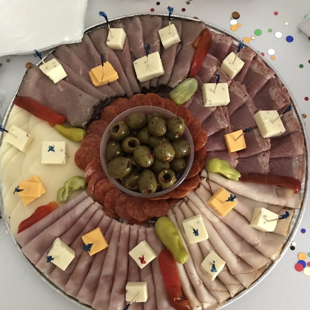 Pastore's - Close up of the deli platter. Came with spicy olives. - Delis Near Me - Rosedale, Maryland Pastore's - Close up of the deli platter. Came with spicy olives. - Delis Near Me - Rosedale, Maryland
