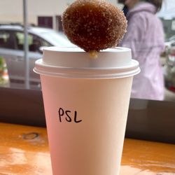 Dough Joy - Vegan Pumpkin Spice Latte