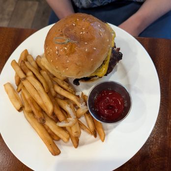 Main Deck - Burger, priced at $19 - New American Near Me - Penn Yan, New York