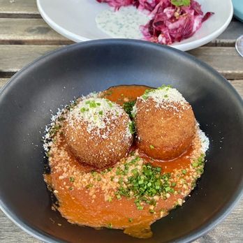 Turtle + The Wolf - pecorino arancini - New American Near Me - Montclair, New Jersey