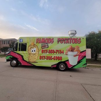 Famous Potatoes - Our new truck thanks to all you guys thank you so much - Food Trucks Near Me - Fort Worth, Texas Famous Potatoes - Our new truck thanks to all you guys thank you so much - Food Trucks Near Me - Fort Worth, Texas