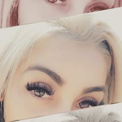 Laura did my lashes here and you can see how good she is