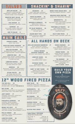 Menu photo 2 The Salty Dog Amherstburg, ON