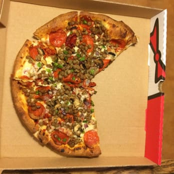 Hideaway Pizza - 2 adults and we only ate three pieces it was sooo bad. - Pizza Near Me - Warr Acres, Oklahoma