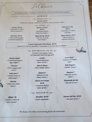 Menu photo 1 LaChona Portland, OR Menu photo 1 LaChona Portland, OR