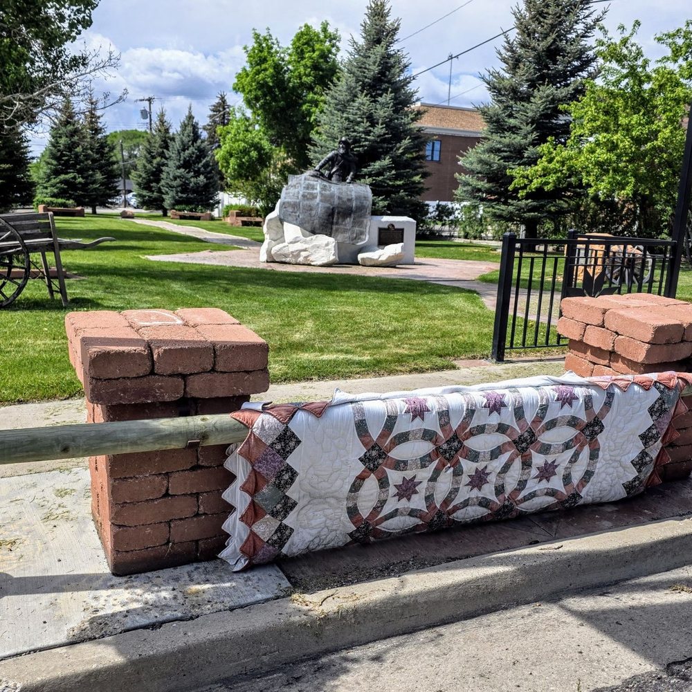Quilt Walk Park - Quilt in Front of Quilt Walk Park - Parks Near Me - Panguitch, Utah Quilt Walk Park - Quilt in Front of Quilt Walk Park - Parks Near Me - Panguitch, Utah