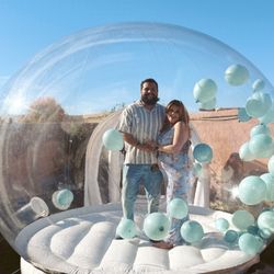 Revelry Bounce - Our Destiny Bubble house is perfect for Gender Reveals!