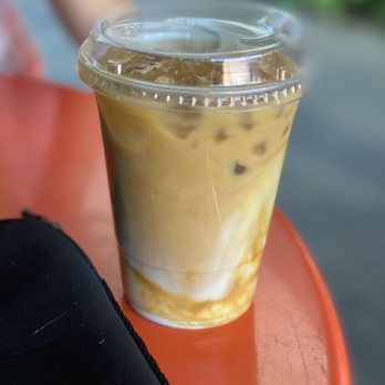Berdena's - iced cardamom rose latte - Coffee & Tea Near Me - Scottsdale, Arizona