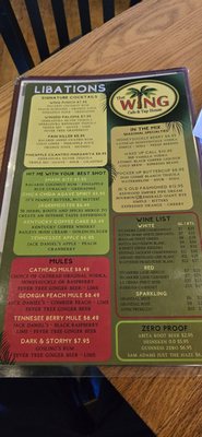 Menu photo 3 The Wing Cafe & Tap House Marietta, GA Menu photo 3 The Wing Cafe & Tap House Marietta, GA
