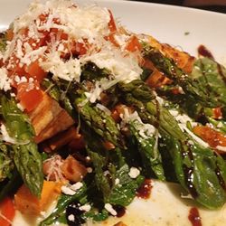 Bravo! Cucina Italiana - Salmon al Fresca. Unbelievable. So good for you, yet so good and scrumptious. Flaky salmon, smorgasbord of flavor