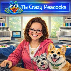 The Crazy Peacocks - we are now a home based business.