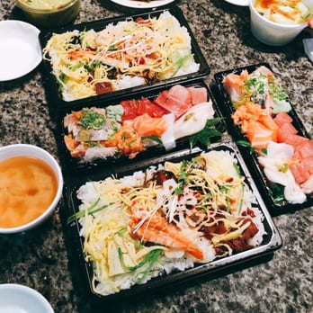 Sushi Yoshi - 2 chirashi regulars - Sushi Bars Near Me - Vienna, Virginia Sushi Yoshi - 2 chirashi regulars - Sushi Bars Near Me - Vienna, Virginia